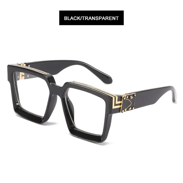 HOOBAN Millionaires Designer Square Sunglasses