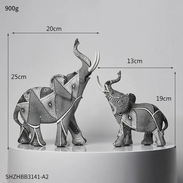 Exquisite Elephant Figurines