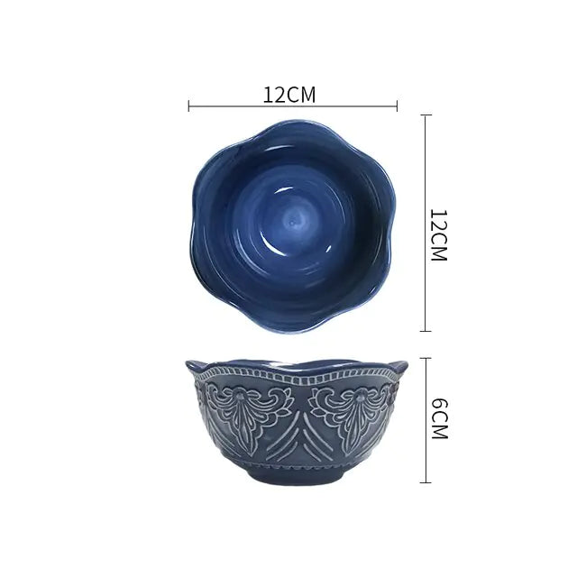 Luxury Linkori Blue Tableware