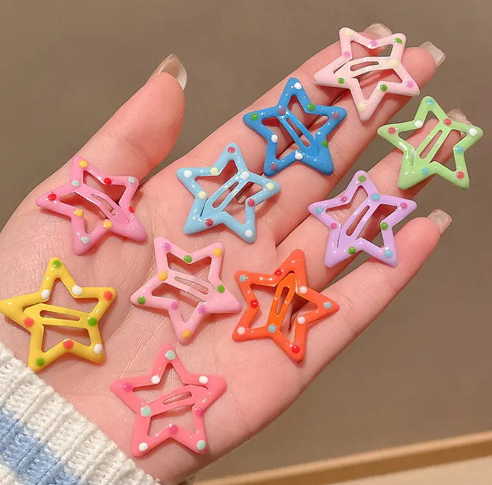 Star Hair Clips