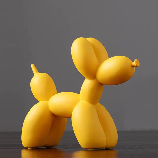 Balloon Dog Resin Figurines