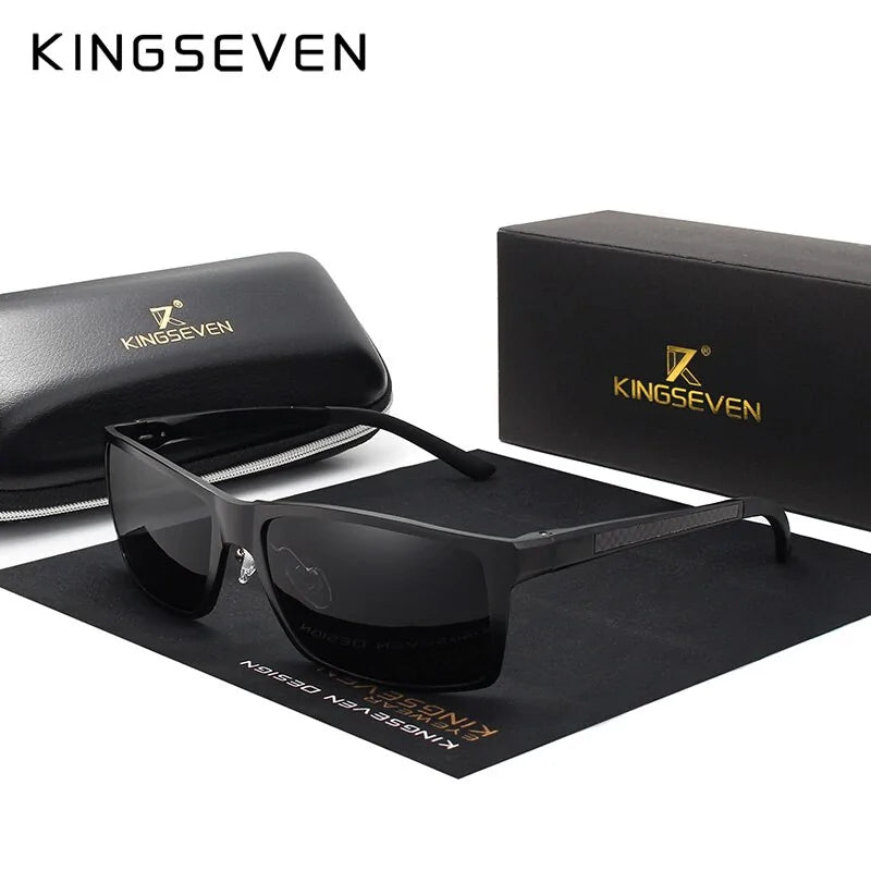 KINGSEVEN Aluminum Magnesium Polarized Driving Sunglasses