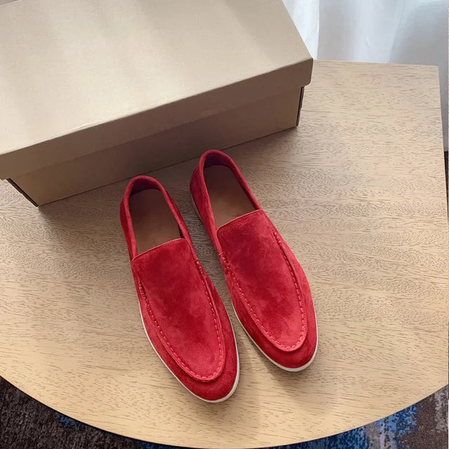 Fernando Vegan Suede Moccasins