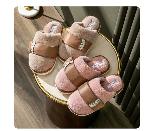 Velvet Cotton Slippers