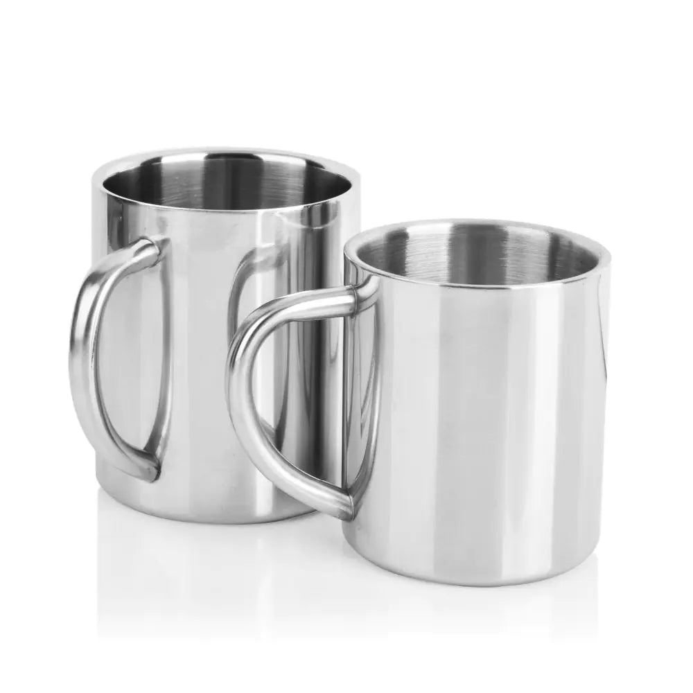 Double Wall Stainless Steel Coffee Mugs