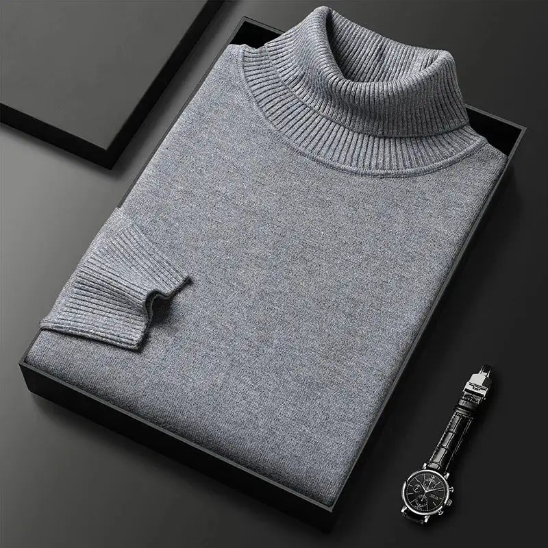 Giovanni Cashmere Turtleneck Sweater