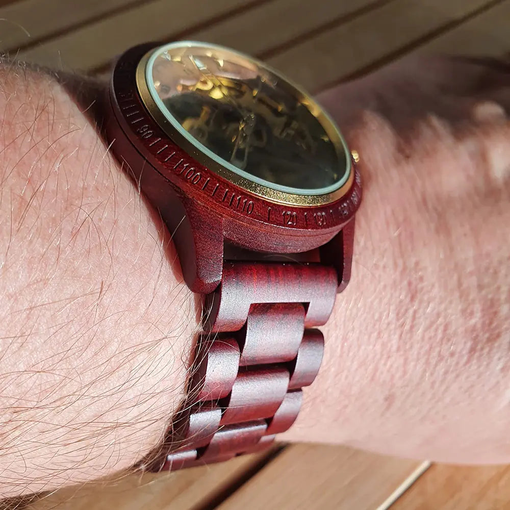 Mechanical Wooden Classic Men's Watch