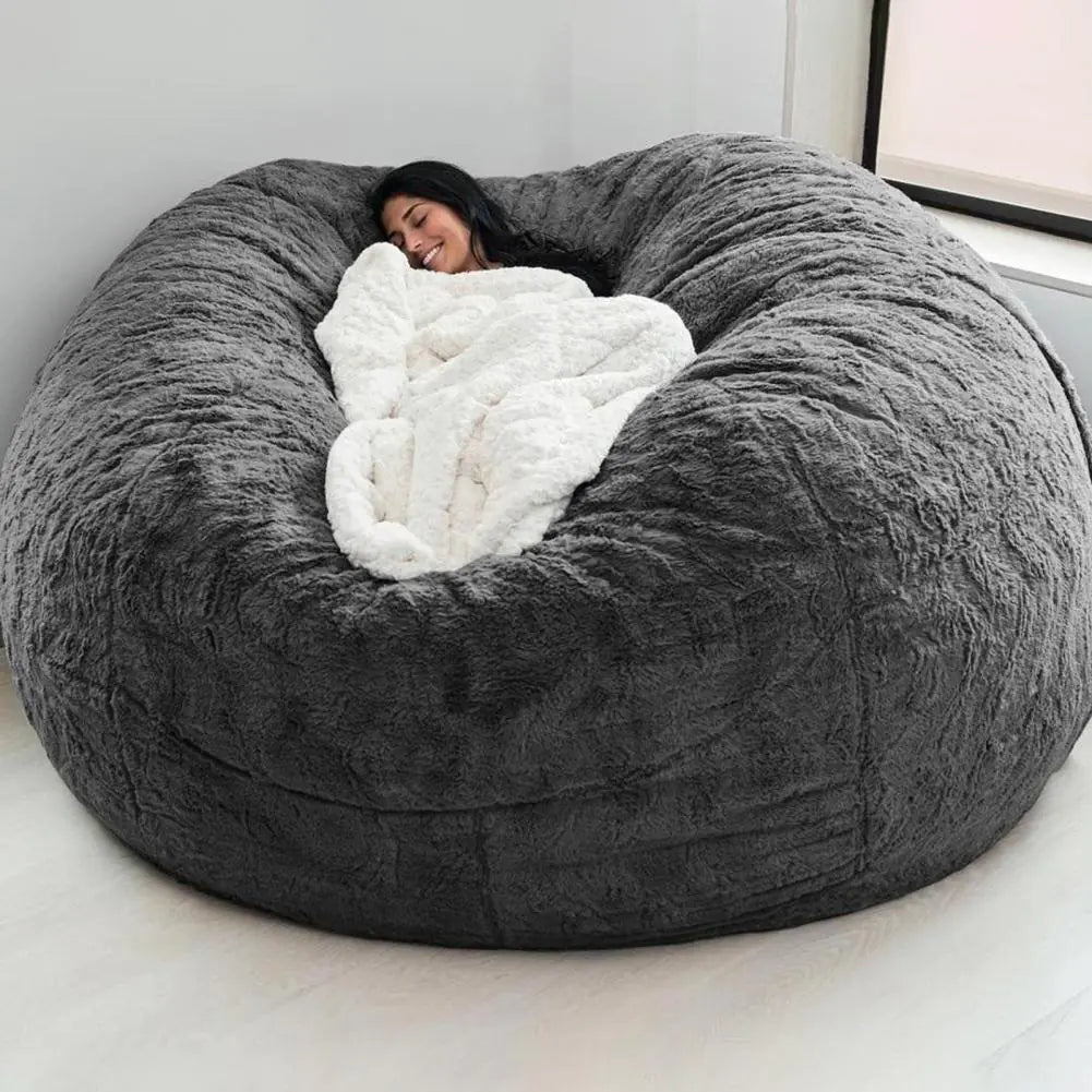 Giant Fluffy Fur Bean Bag Covers