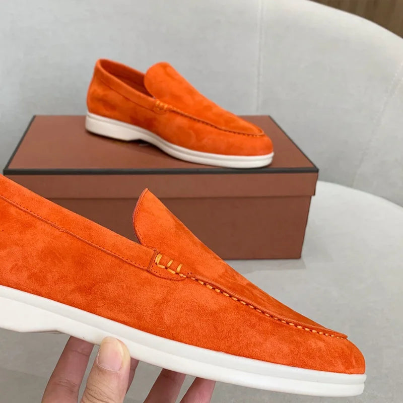 Fernando Vegan Suede Moccasins