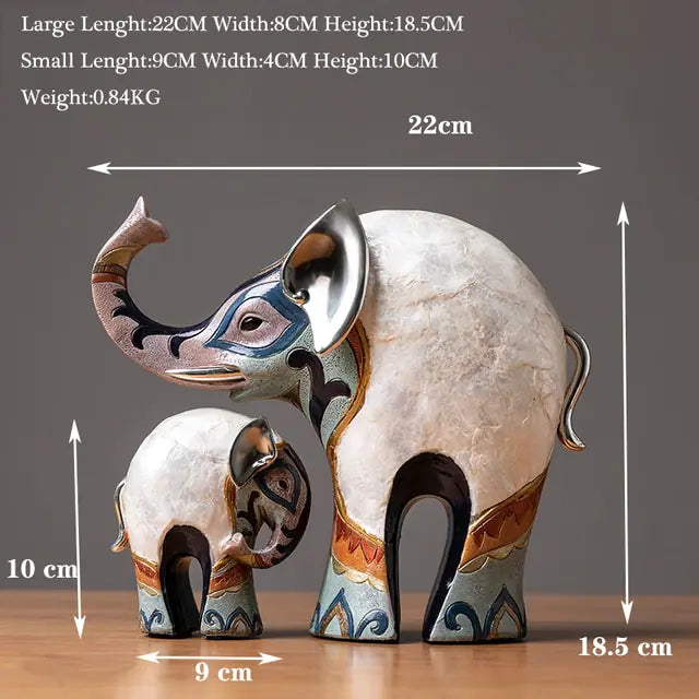 Exquisite Elephant Figurines