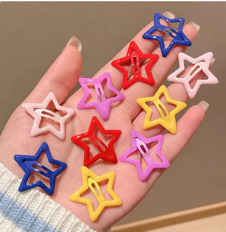 Star Hair Clips