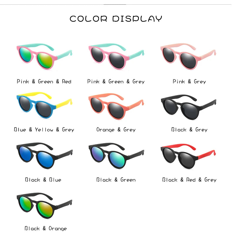 Warblade Polarized Flexi Sunglasses for Children
