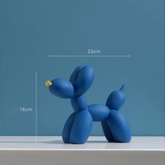 Balloon Dog Resin Figurines