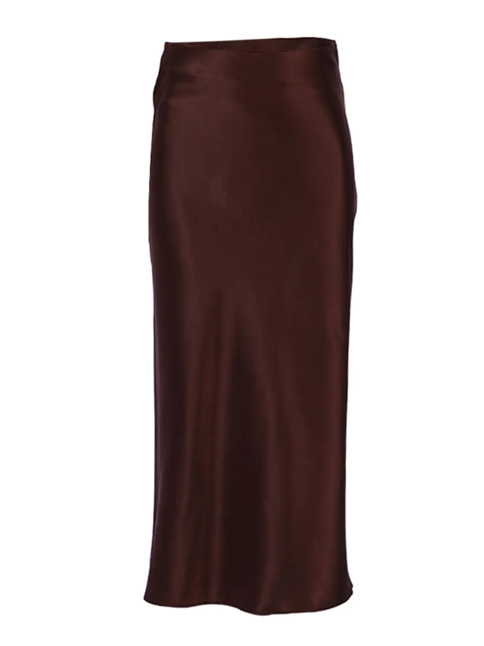 High-Waist A-Line Midi Skirts