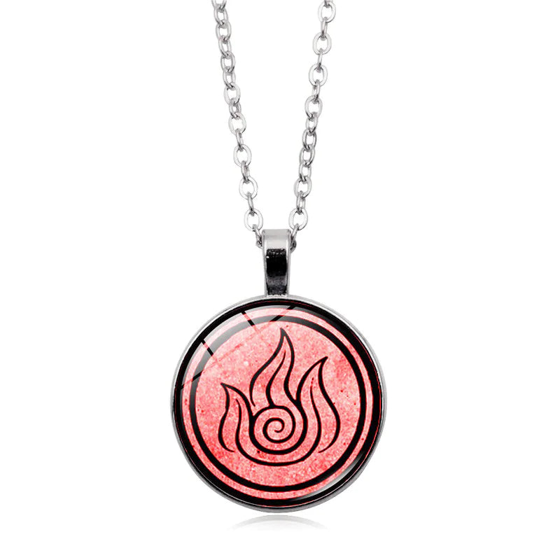 Zodiac Elements Glass Radiant Pendants