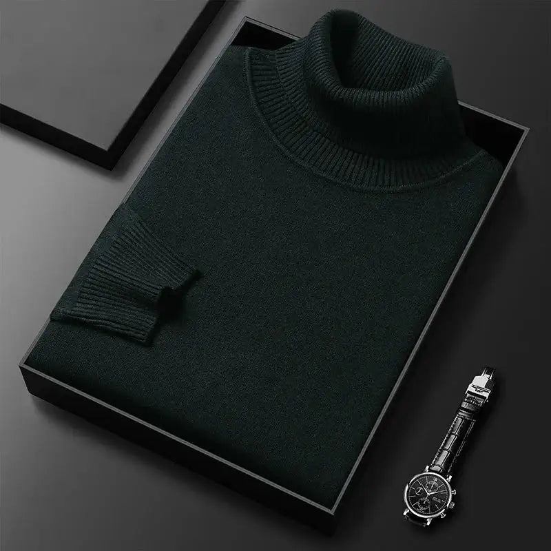 Giovanni Cashmere Turtleneck Sweater