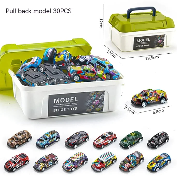 Mini Alloy Pull Back Car Sets