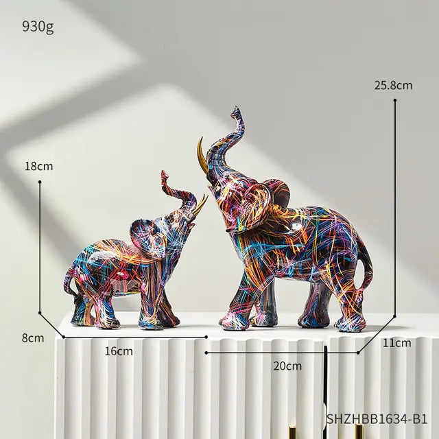 Exquisite Elephant Figurines
