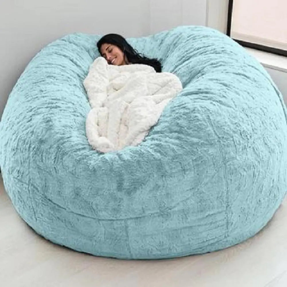 Giant Fluffy Fur Bean Bag Covers