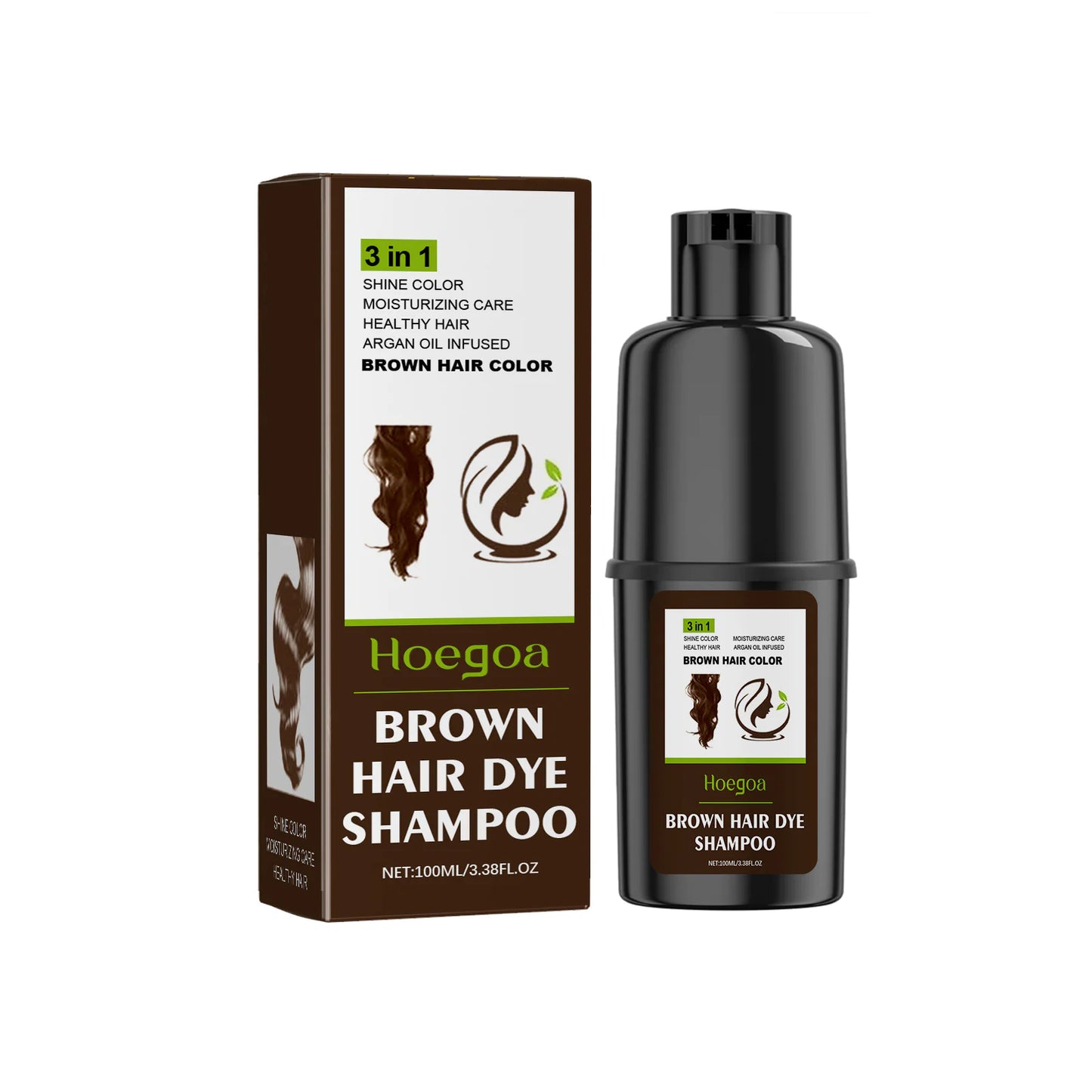 Hoegoa Herbal Hair Dye Shampoo