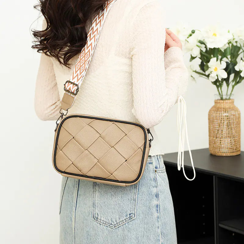 Diamond Premium Leather Crossbody Bags