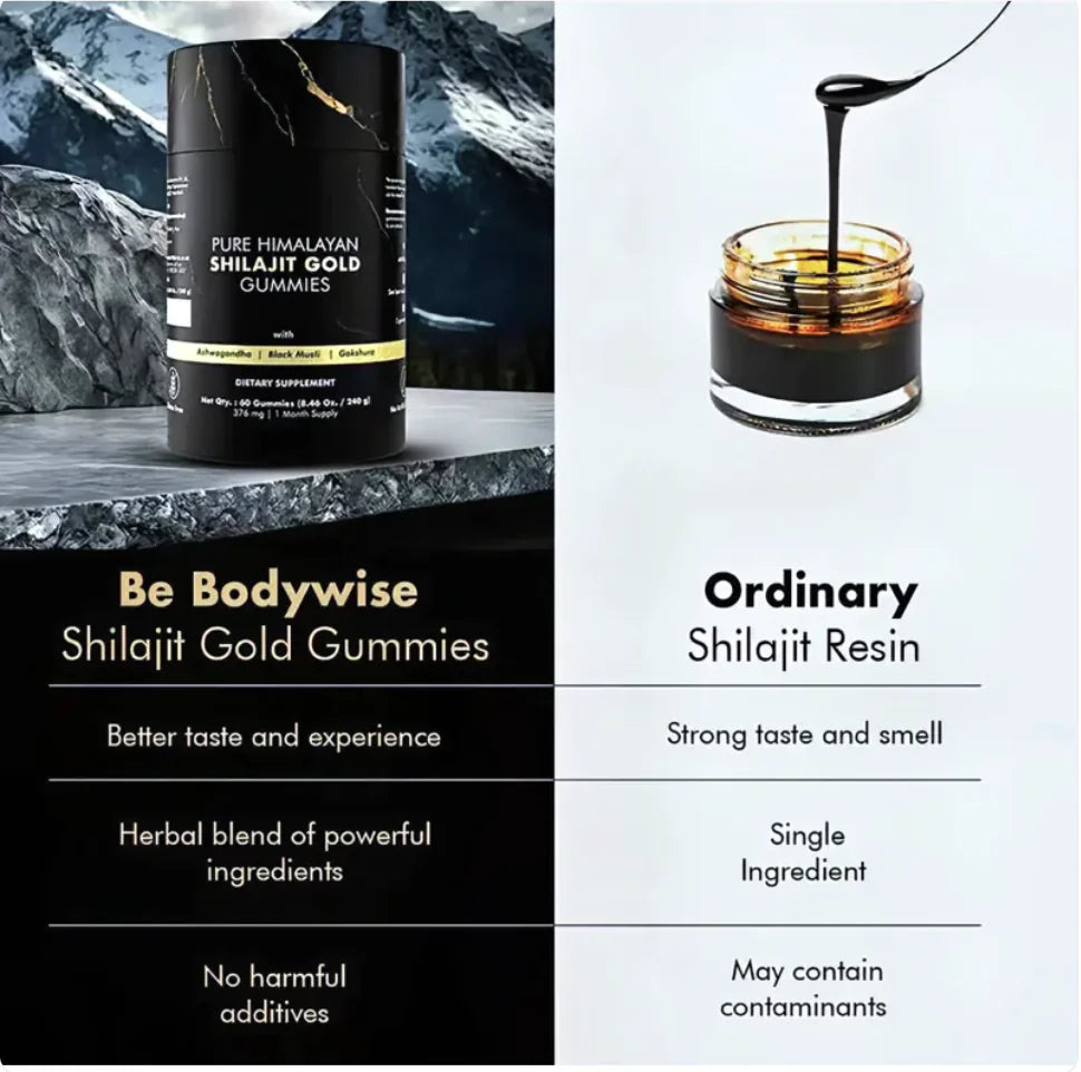 Abronikey Pure Himalayan Shilajit Gold Gummies