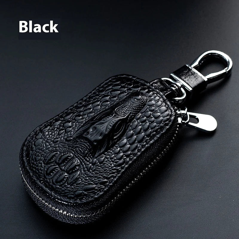 Vinci Genuine Cowhide Leather Car Key Case