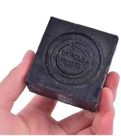 Handmade Organic Black Bamboo Charcoal Soap