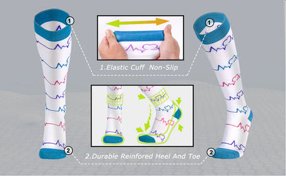 Cross-Border Double Compression Socks