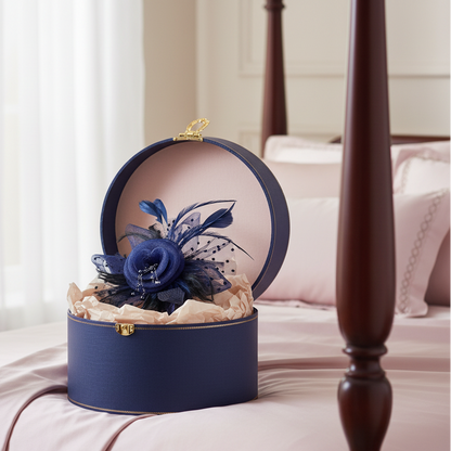 KOKO Mesh Feather Headband Fascinators