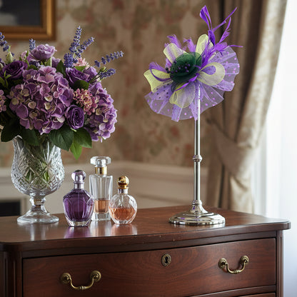 KOKO Mesh Feather Headband Fascinators