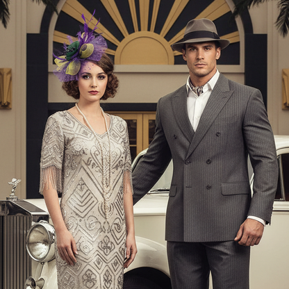 KOKO Mesh Feather Headband Fascinators