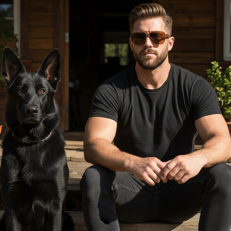 Oi Wood Polarized UV Protection Sunglasses