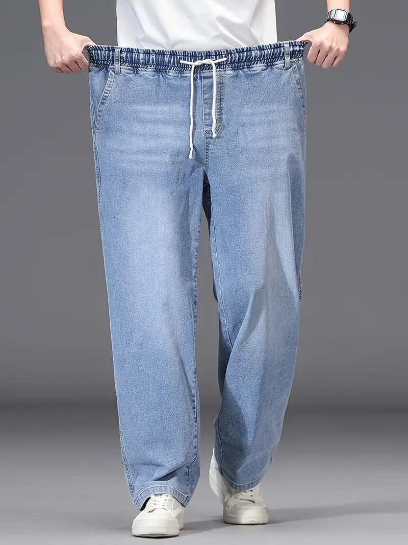 HANDSOM Plus Size Palazzos Stretch Jeans