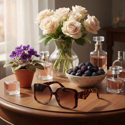 Unique Double-Frame Designer Sunglasses