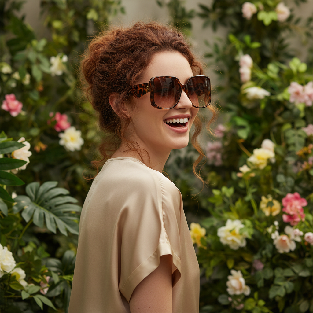 Unique Double-Frame Designer Sunglasses