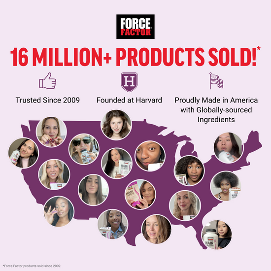 Force Factor Hair Growth Accelerator Soft Chews