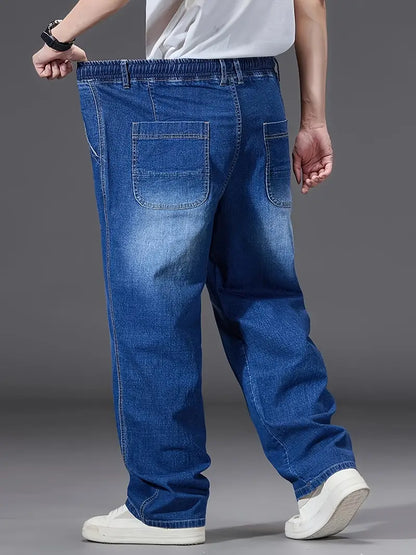 HANDSOM Plus Size Palazzos Stretch Jeans
