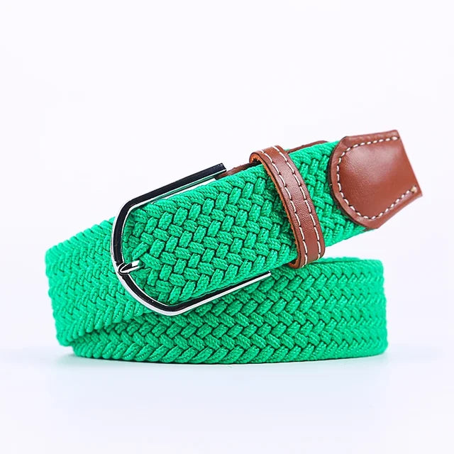 Casual Woven Fabric Elastic Belts