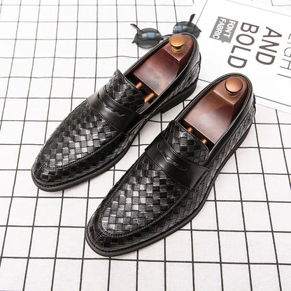 Machista Woven Leather Shoes