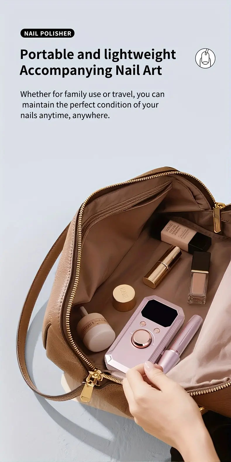 Manicure and Pedicure Nail Shaping Polishing Tool