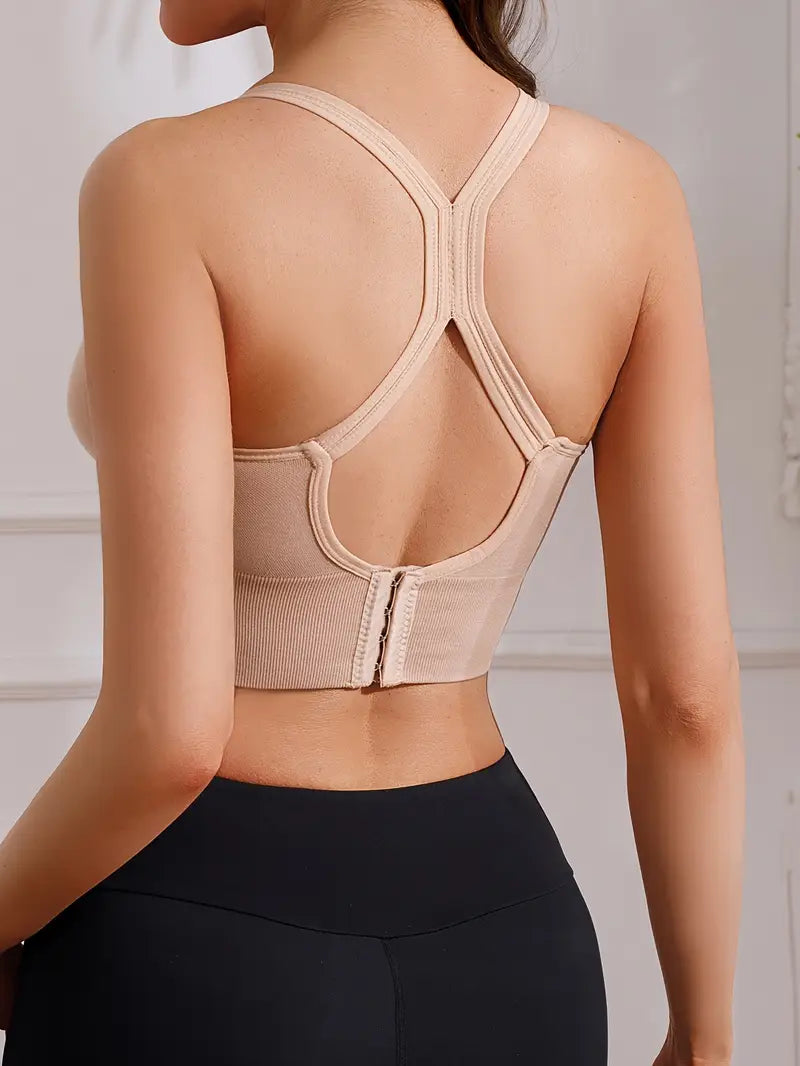 CELILIN Racerback Plus Size Sports Bras