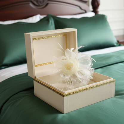 KOKO Mesh Feather Headband Fascinators