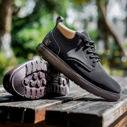 FLYLAND Handcrafted Premium Genuine Cow Leather Chukka Boots