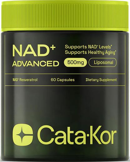 Cata-Kor NAD+ Advanced - NAD Supplement with Resveratrol