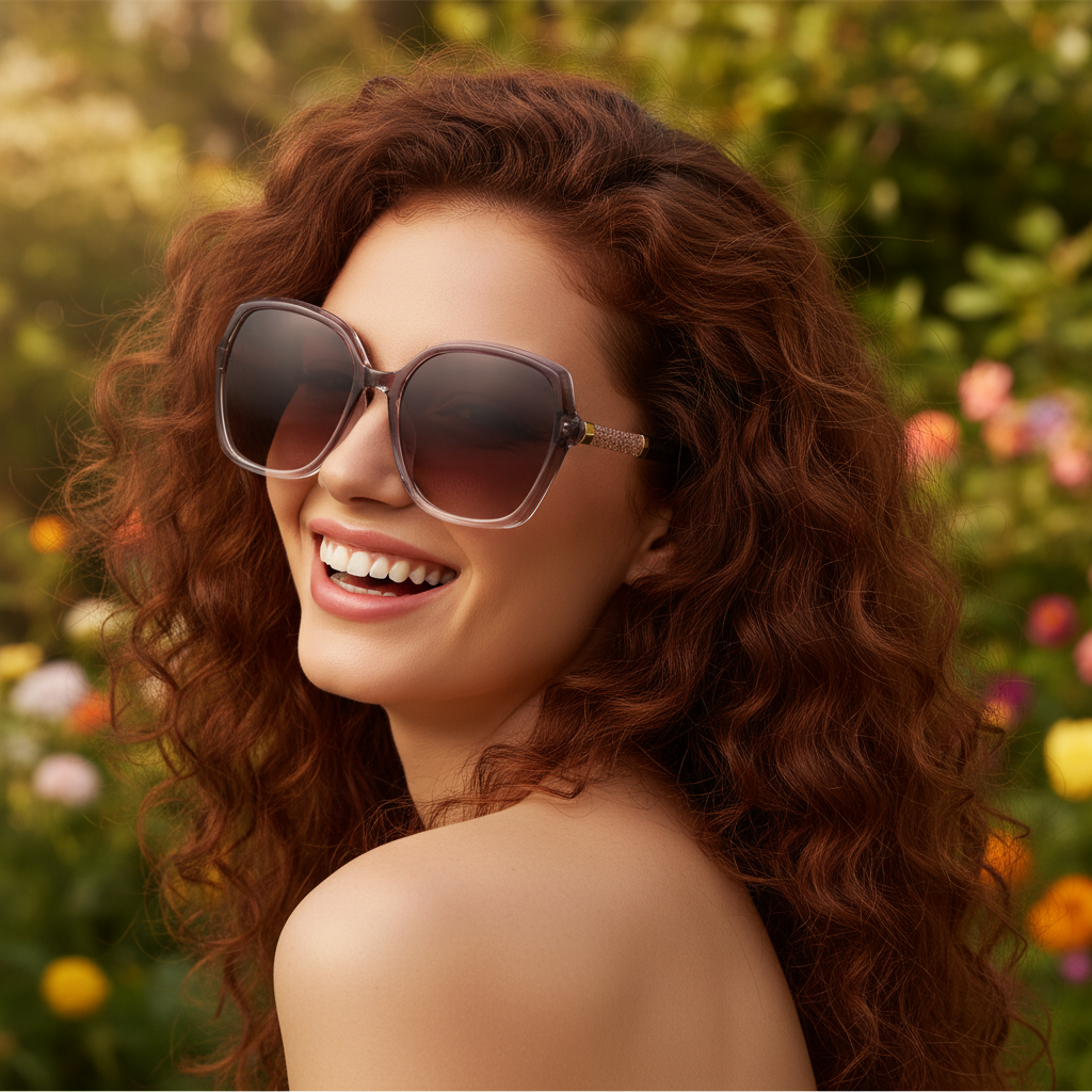 CATMONROE Cat-Eye Gradient Fashion Sunglasses