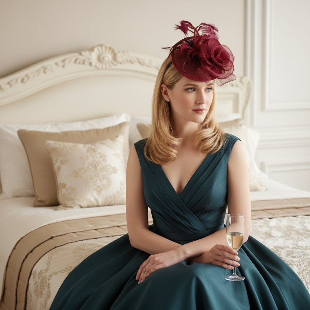 Ostrich Feather Fascinators