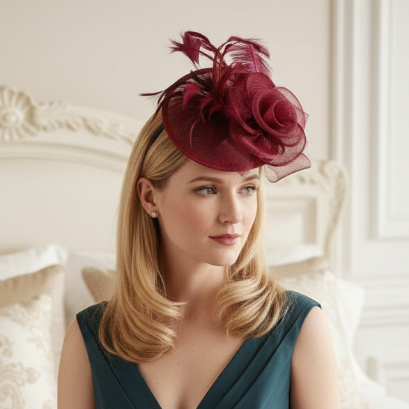 Ostrich Feather Fascinators