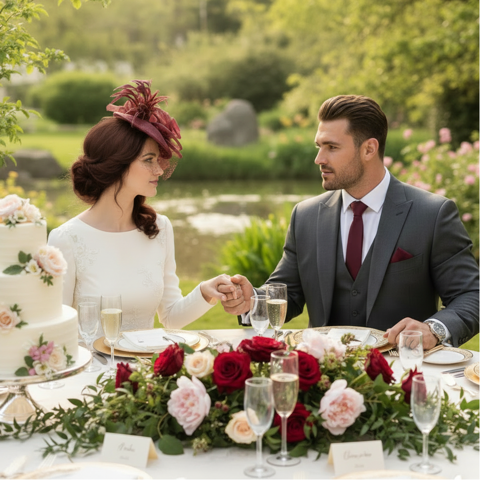 Ostrich Feather Fascinators