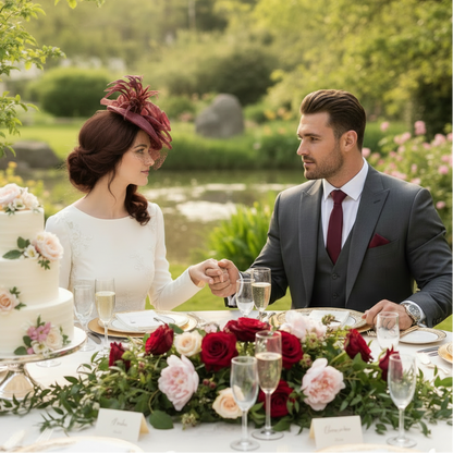 Ostrich Feather Fascinators
